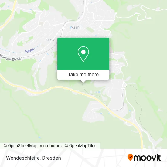 Карта Wendeschleife