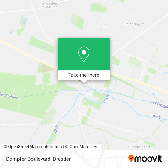 Карта Dampfer-Boulevard