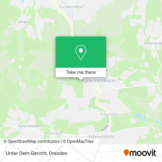 Карта Unter Dem Gericht