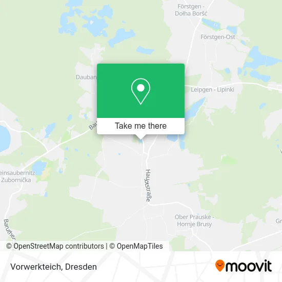 Карта Vorwerkteich