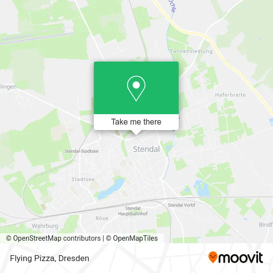Карта Flying Pizza
