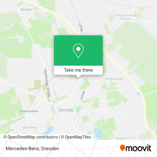 Карта Mercedes-Benz