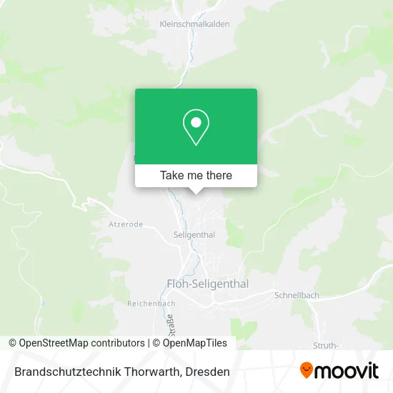 Карта Brandschutztechnik Thorwarth