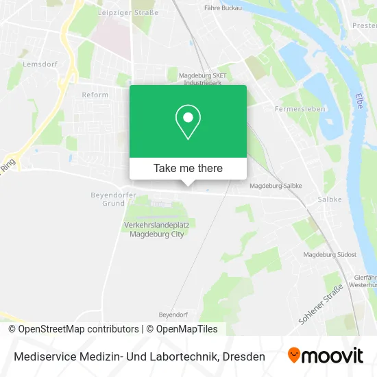 Карта Mediservice Medizin- Und Labortechnik