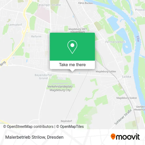 Карта Malerbetrieb Strilow