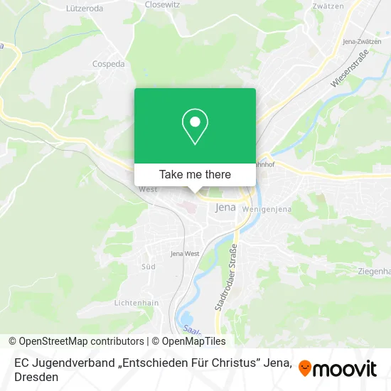 EC Jugendverband „Entschieden Für Christus” Jena map
