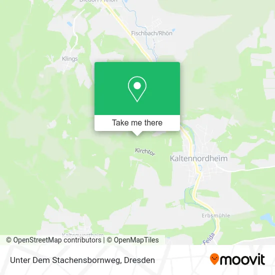 Карта Unter Dem Stachensbornweg