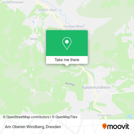 Карта Am Oberen Windberg