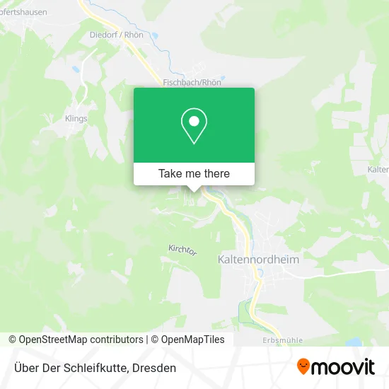 Карта Über Der Schleifkutte