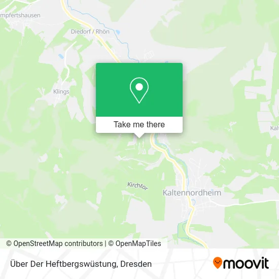 Карта Über Der Heftbergswüstung