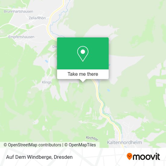 Карта Auf Dem Windberge