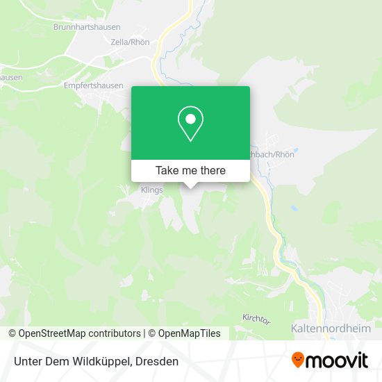 Карта Unter Dem Wildküppel