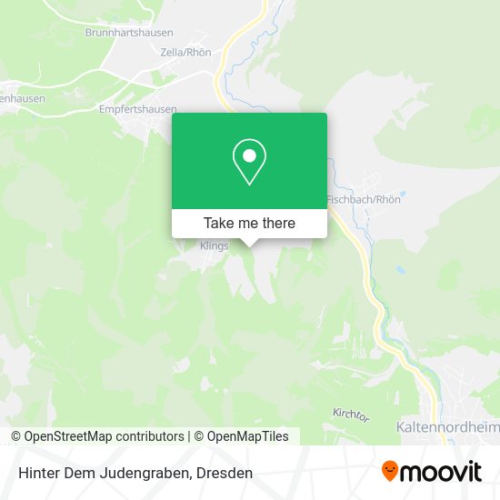 Карта Hinter Dem Judengraben