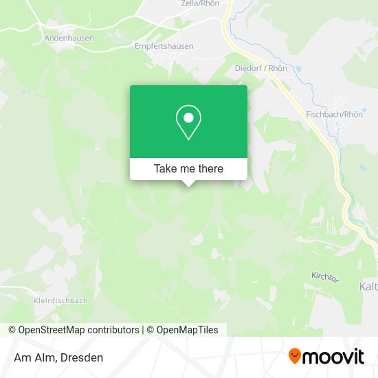 Карта Am Alm