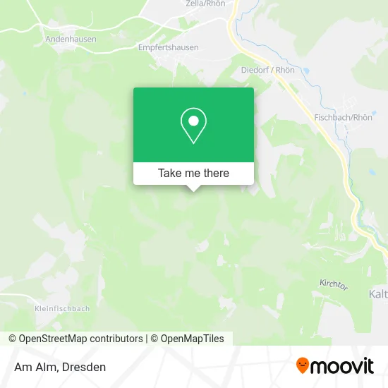 Карта Am Alm