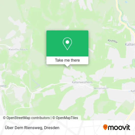 Карта Über Dem Riensweg