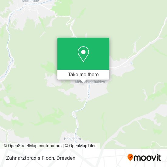 Карта Zahnarztpraxis Floch