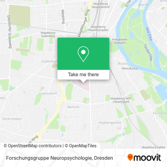 Карта Forschungsgruppe Neuropsychologie