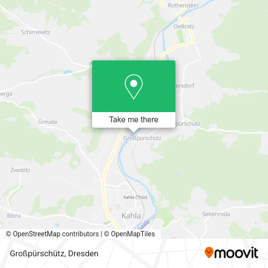 Карта Großpürschütz