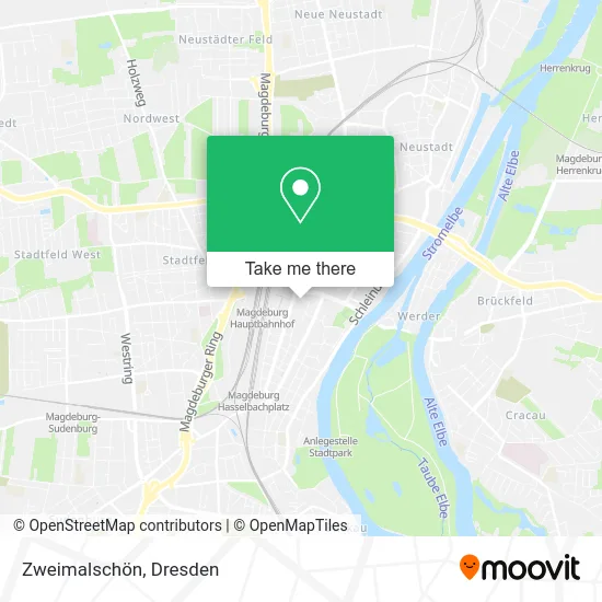 Карта Zweimalschön
