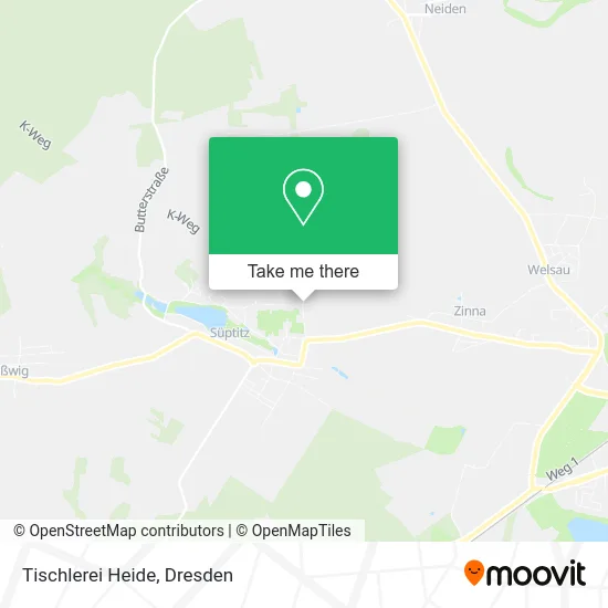 Карта Tischlerei Heide