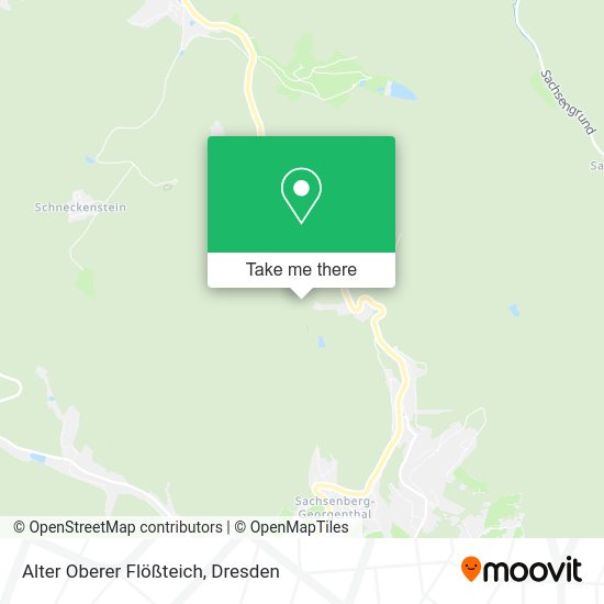Карта Alter Oberer Flößteich