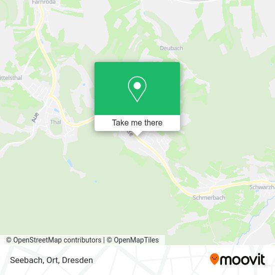 Карта Seebach, Ort