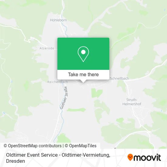 Карта Oldtimer Event Service - Oldtimer-Vermietung