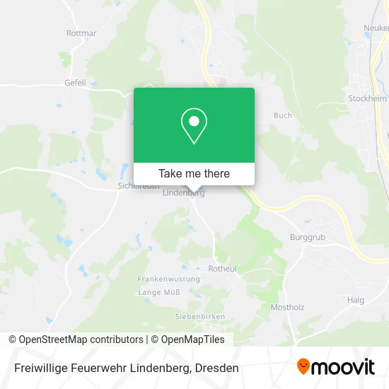 Карта Freiwillige Feuerwehr Lindenberg