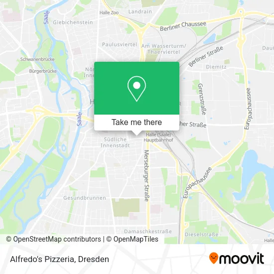 Карта Alfredo's Pizzeria