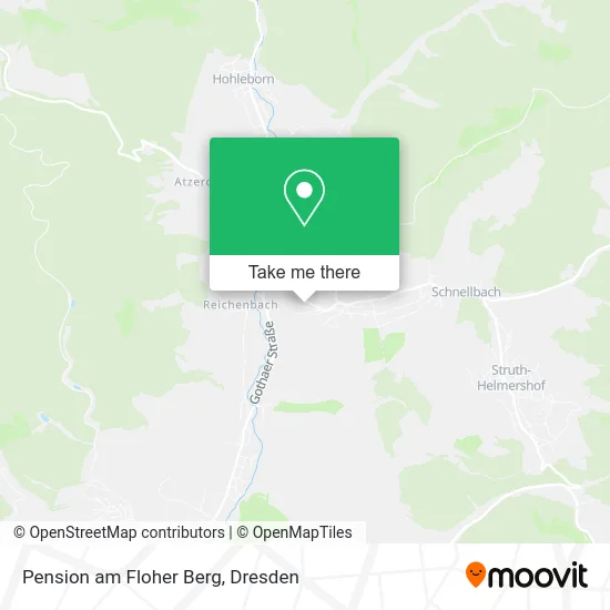 Карта Pension am Floher Berg