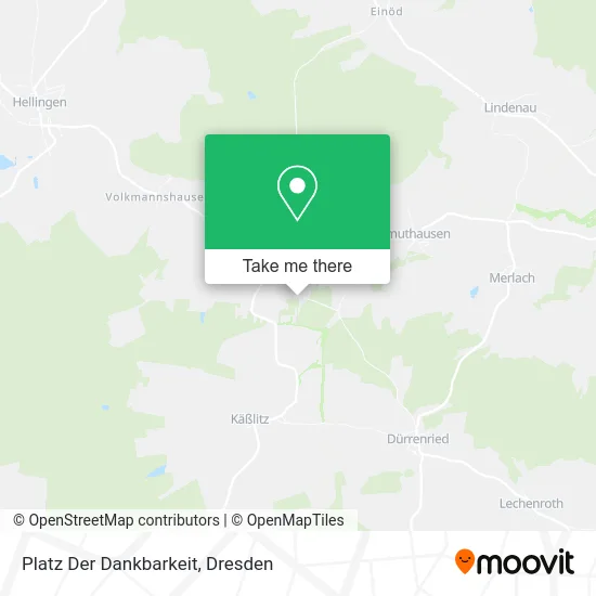 Карта Platz Der Dankbarkeit