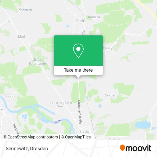 Карта Sennewitz