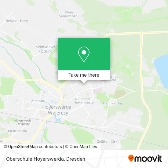 Карта Oberschule Hoyerswerda