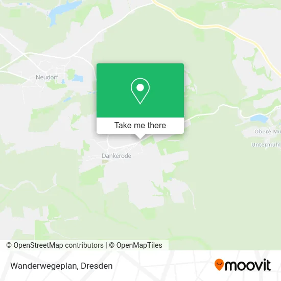 Карта Wanderwegeplan