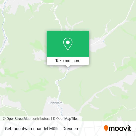 Карта Gebrauchtwarenhandel Möller