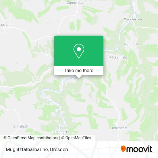 Карта Müglitztalbarbarine