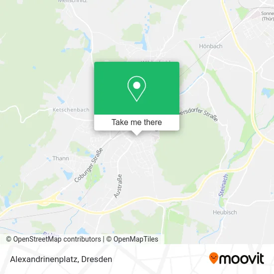 Карта Alexandrinenplatz