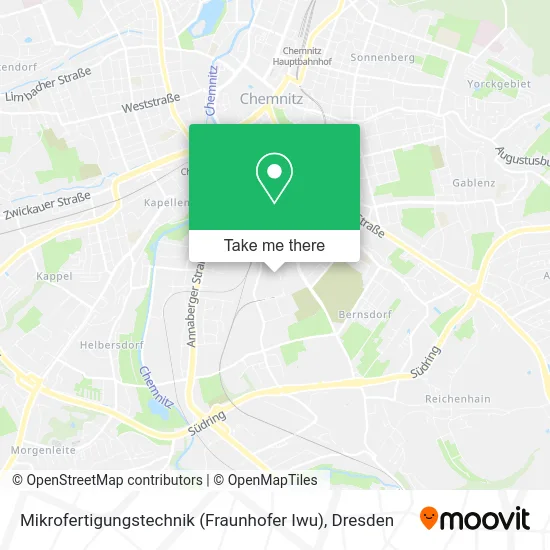 Карта Mikrofertigungstechnik (Fraunhofer Iwu)
