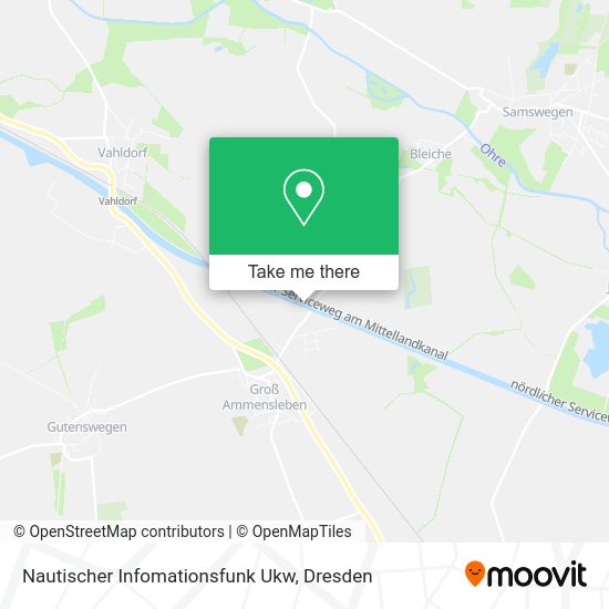 Карта Nautischer Infomationsfunk Ukw