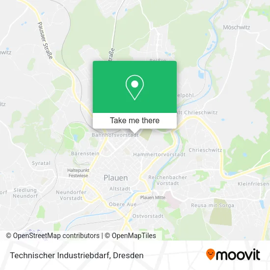 Карта Technischer Industriebdarf