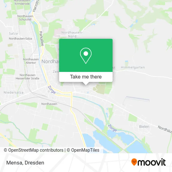 Карта Mensa