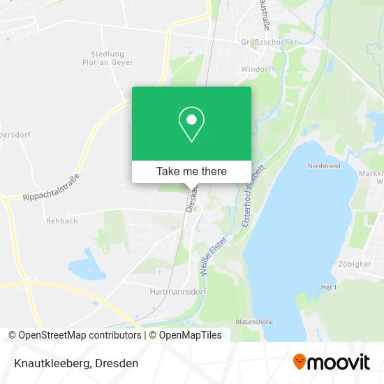 Карта Knautkleeberg