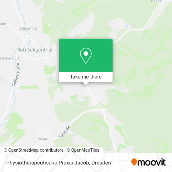 Карта Physiotherapeutische Praxis Jacob