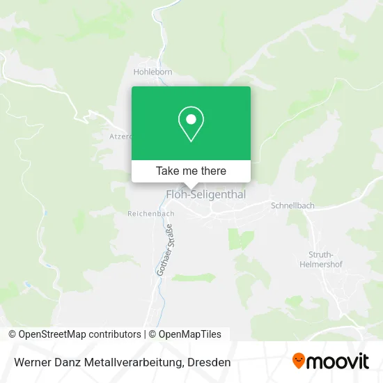 Карта Werner Danz Metallverarbeitung