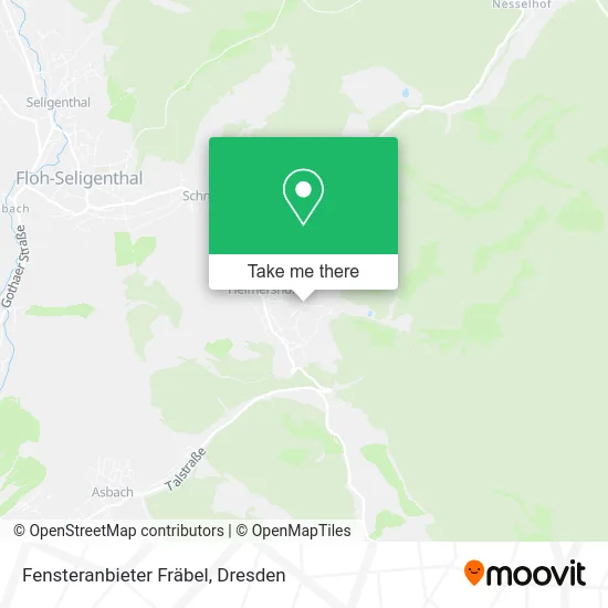 Карта Fensteranbieter Fräbel