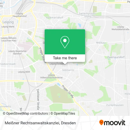 Карта Meißner Rechtsanwaltskanzlei