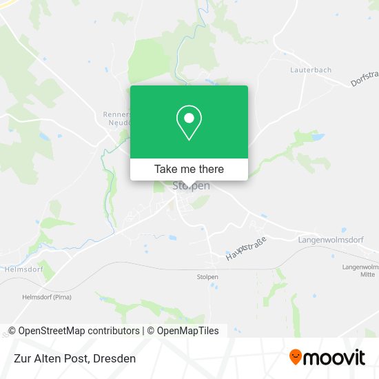 Карта Zur Alten Post
