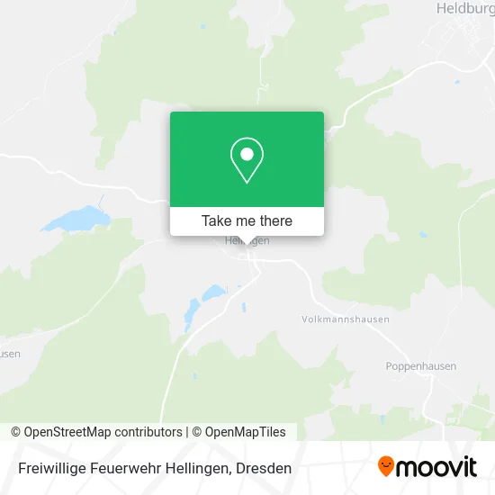 Карта Freiwillige Feuerwehr Hellingen