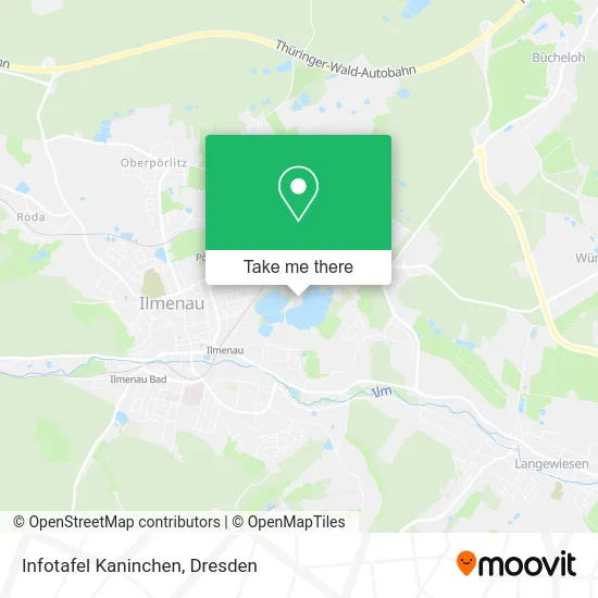 Карта Infotafel Kaninchen